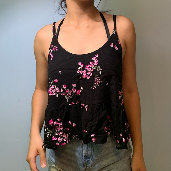 NWOT PacSun Flowy Floral Tank Top - Picture 1 of 4